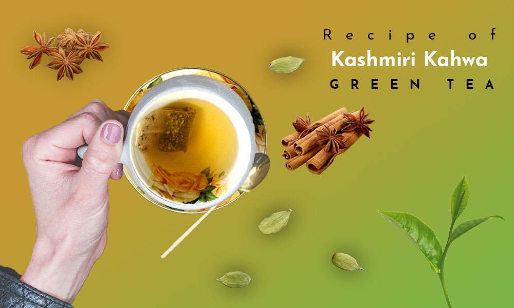 kashmiri kahwa green tea recipe