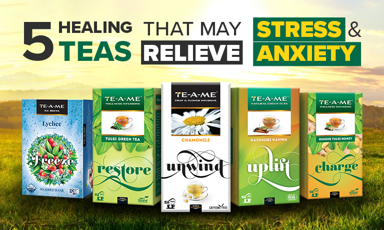 5 Healing Teas That May Relieve Stress and Anxiety