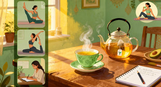 5 Morning Rituals with Green Tea for Energy & Focus