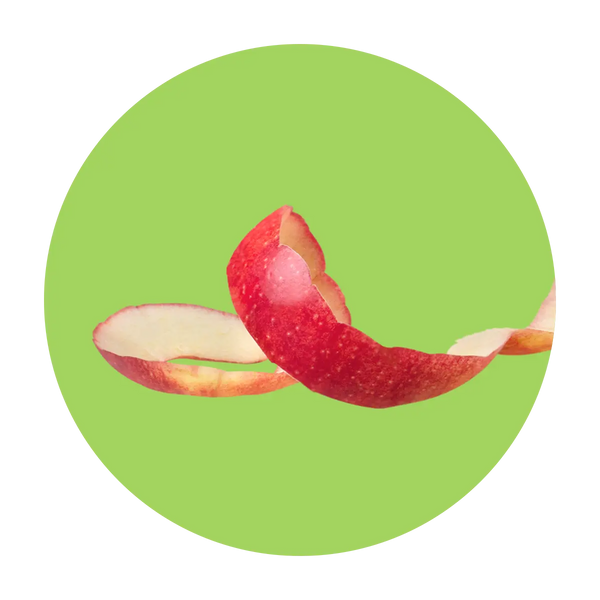  Crisp, sweet apple peels