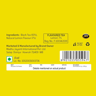 Black Lemon Tea 100 teabags