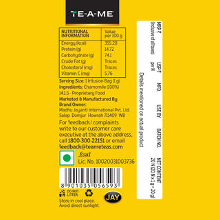 Egyptian Chamomile Tea