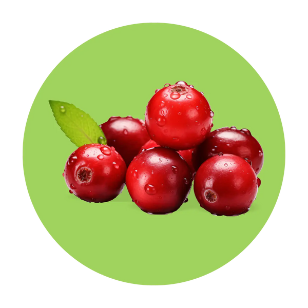  Bold, zesty cranberries
