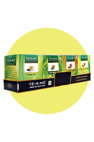 Tea me Assorted Green Teas pack