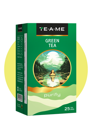 Teame green tea bags