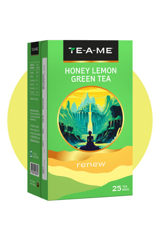 Teame honey lemon green tea