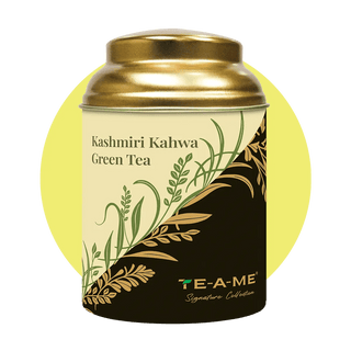 Kashmiri Kahwa Tea Tin - TE-A-ME