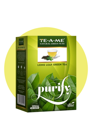 teame loose leaf green tea