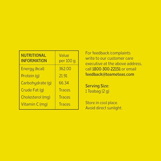 Black Lemon Tea 100 teabags