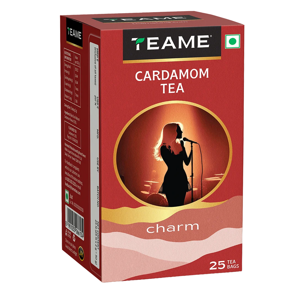 Cardamom Tea (Elaichi Chai) — Assam Black Tea & Real Spices | TEAME