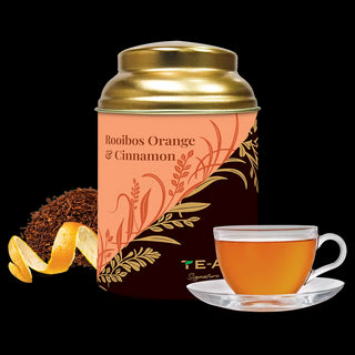 Rooibos Orange & Cinnamon Tin 50gms - TE-A-ME