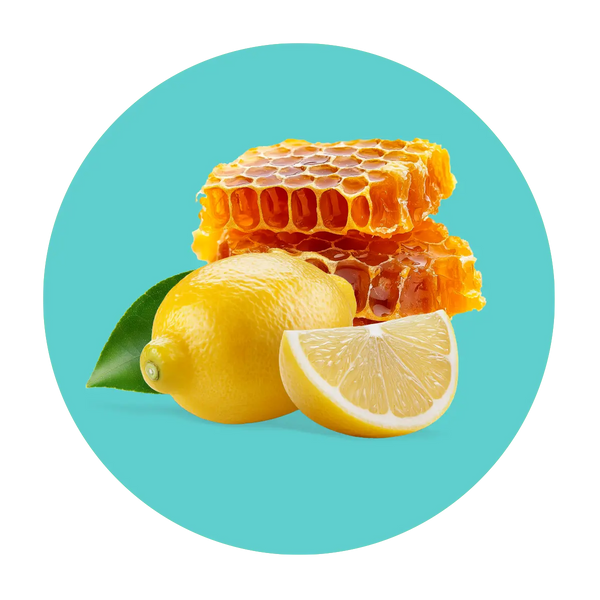  Forest honey. Plus fresh lemons