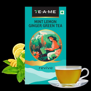 Mint Lemon Ginger Tea - TE-A-ME