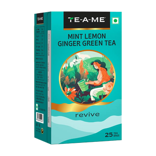 Mint Lemon Ginger Tea - TE-A-ME