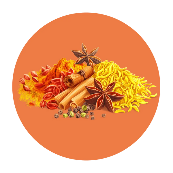 100% natural spices