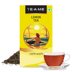 Lemon Tea Benefits | Nimbu Chai Black Tea | TEAME