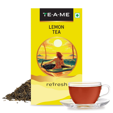 Lemon Tea Benefits | Nimbu Chai Black Tea | TEAME