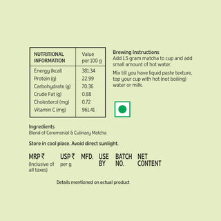 Custom Ceremonial Matcha Green Tea