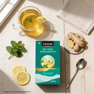 Mint Lemon Ginger Green Tea