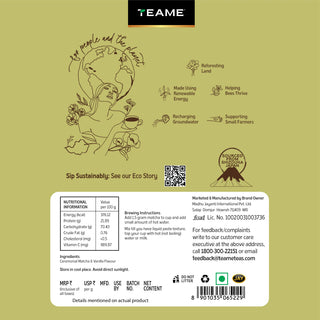 Vanilla Matcha Green Tea