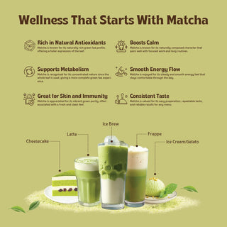 Vanilla Matcha Green Tea